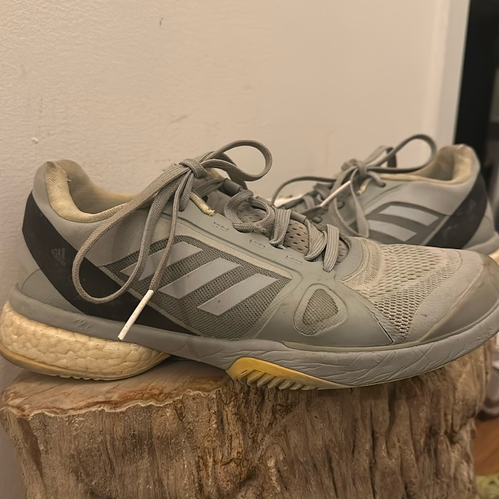 Adidas Stella McCartney Barricade Bounce grey sneakers women’s 8.5 MAKE AN OFFER